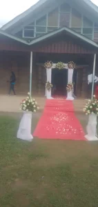 wedding pillars and red carpet design Nakuru (2)