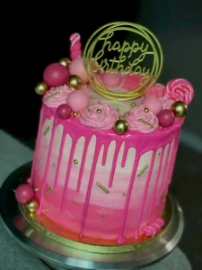 birthday cake for sale in Kenya - pink birthday cake