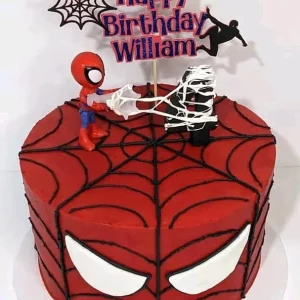 Spiderman themed cake nakuru