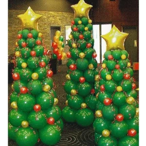 balloon christmas tree decoration in Kenya
