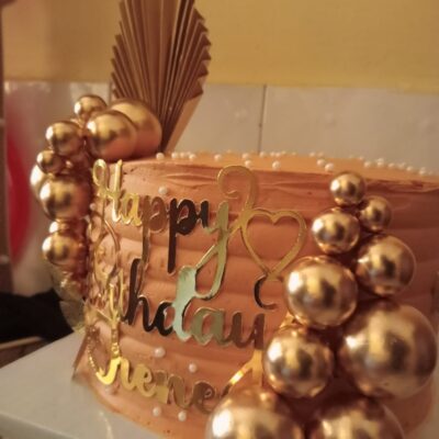 Elegant passion blue berry sphere balls birthday cake in Nakuru